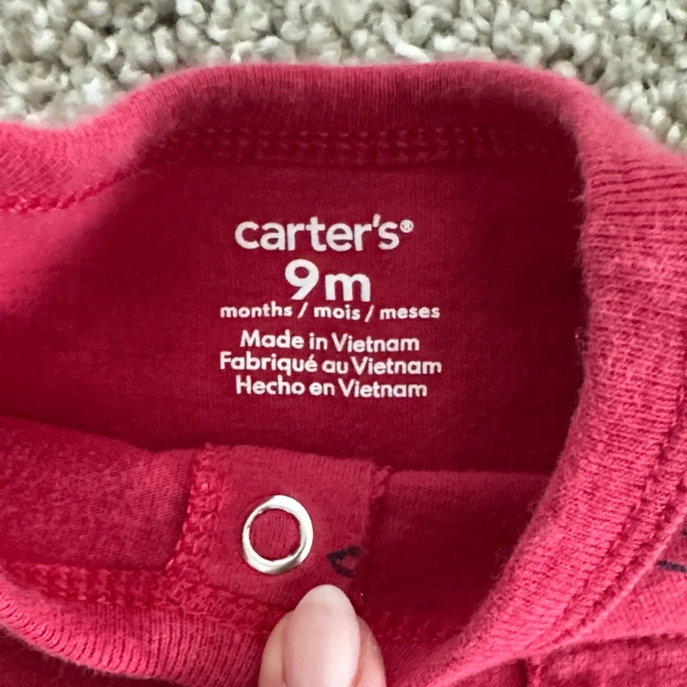 Carter's Go Team Pennant Baby Romper